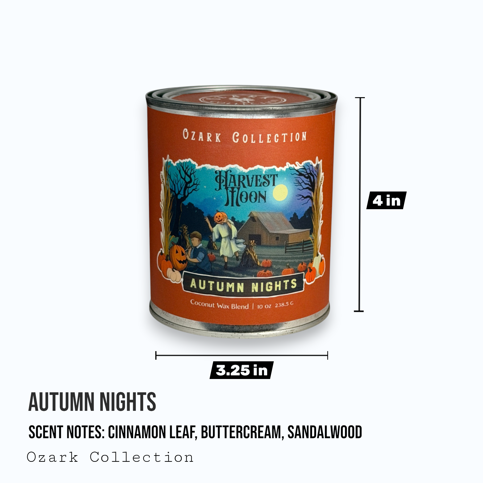 Autumn Nights — Ozark Collection Fall Seasonal Candle