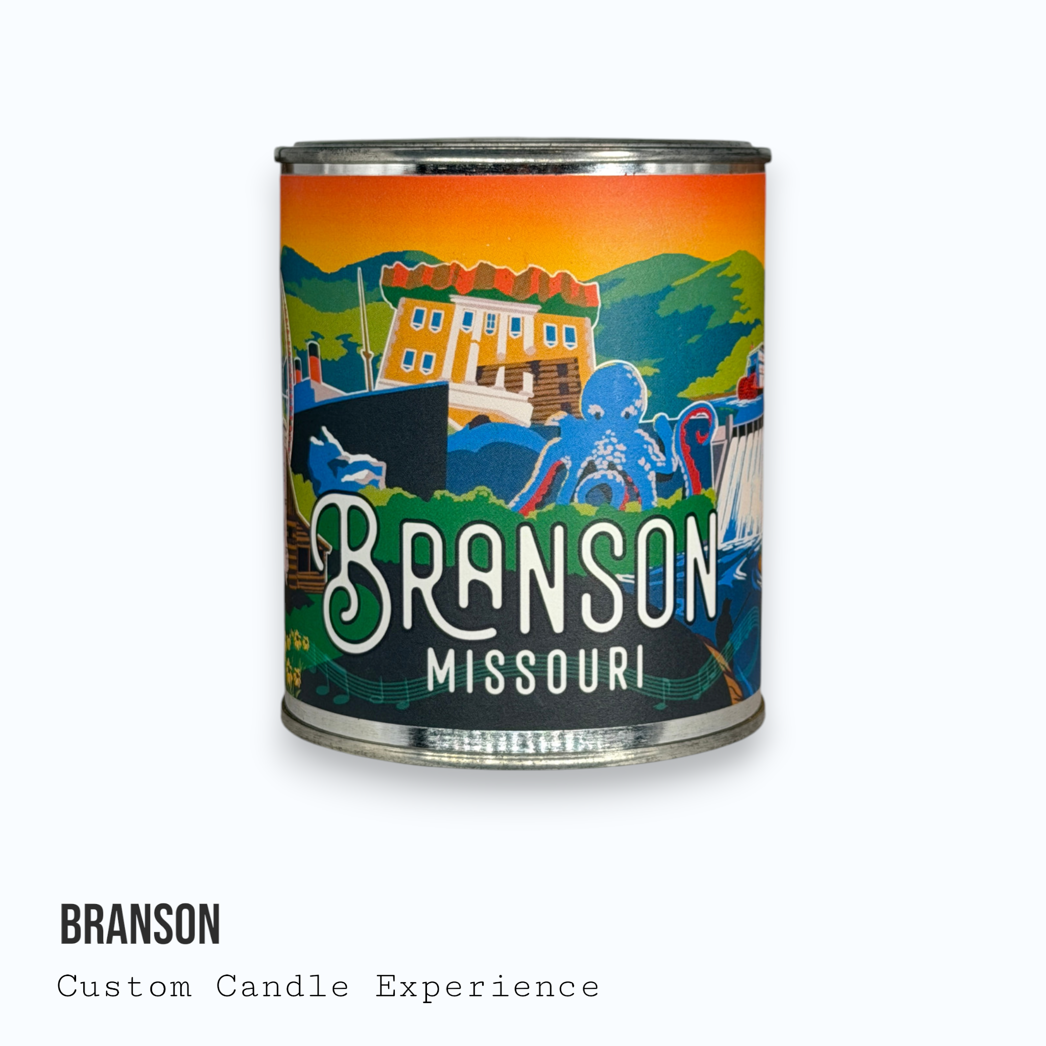 Branson, Mo. Custom Candle