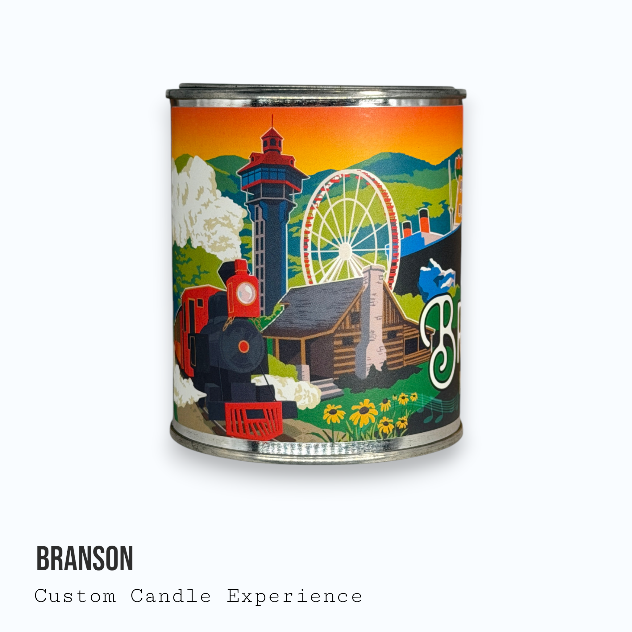 Branson, Mo. Custom Candle