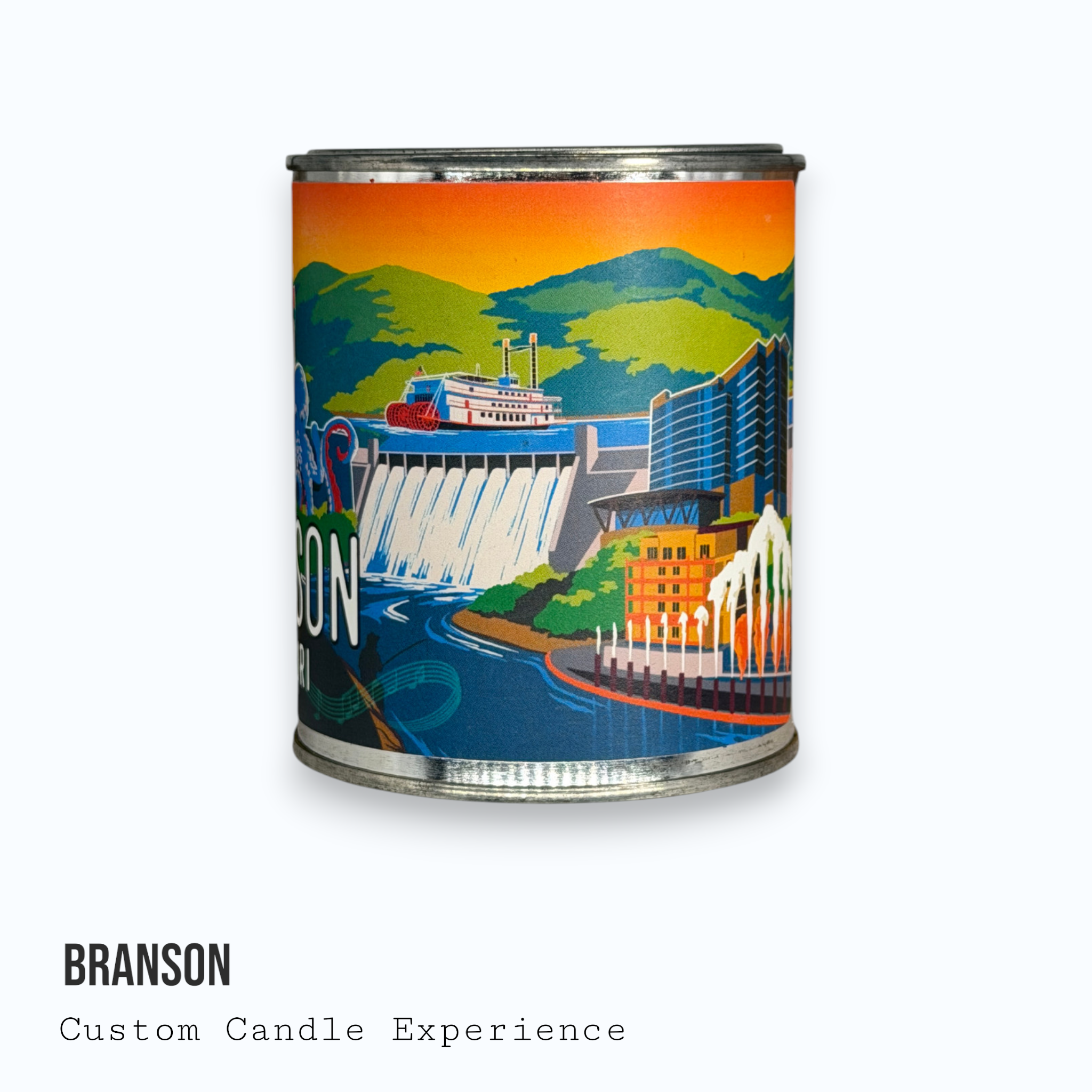 Branson, Mo. Custom Candle