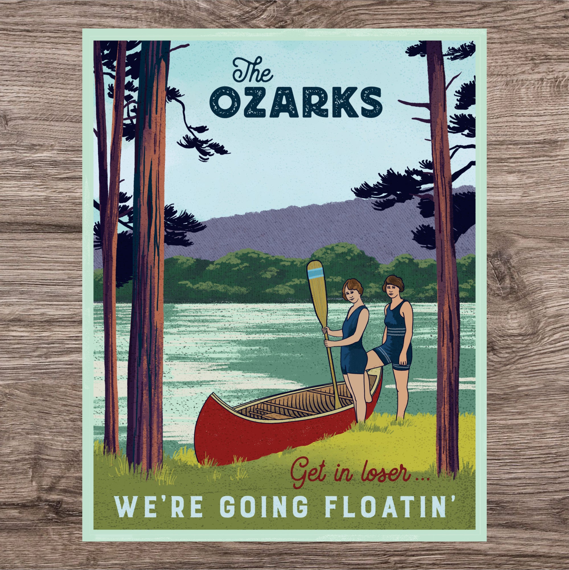 Art Print - Get In Loser