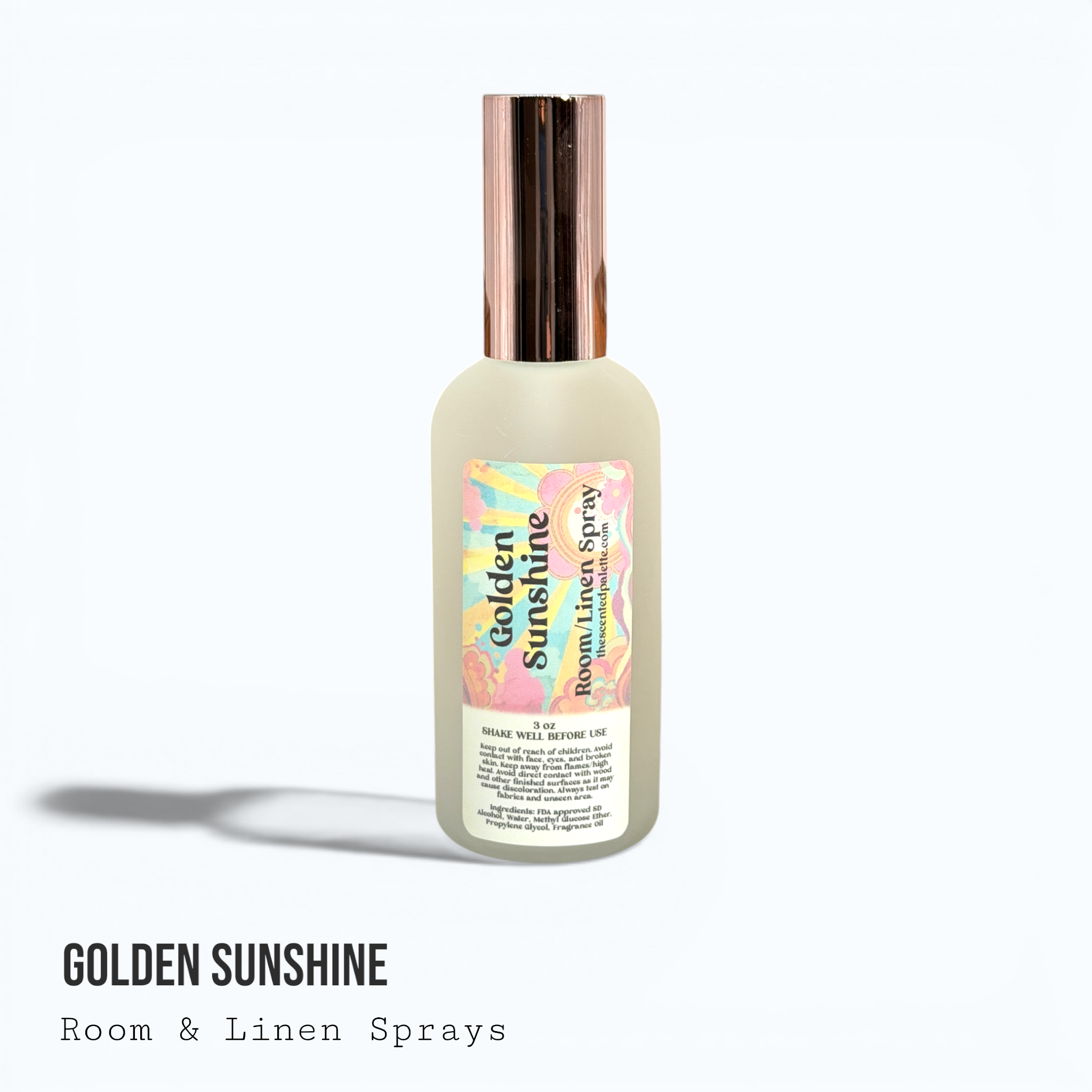 Golden Sunshine — Inspired Collection Room & Linen Spray