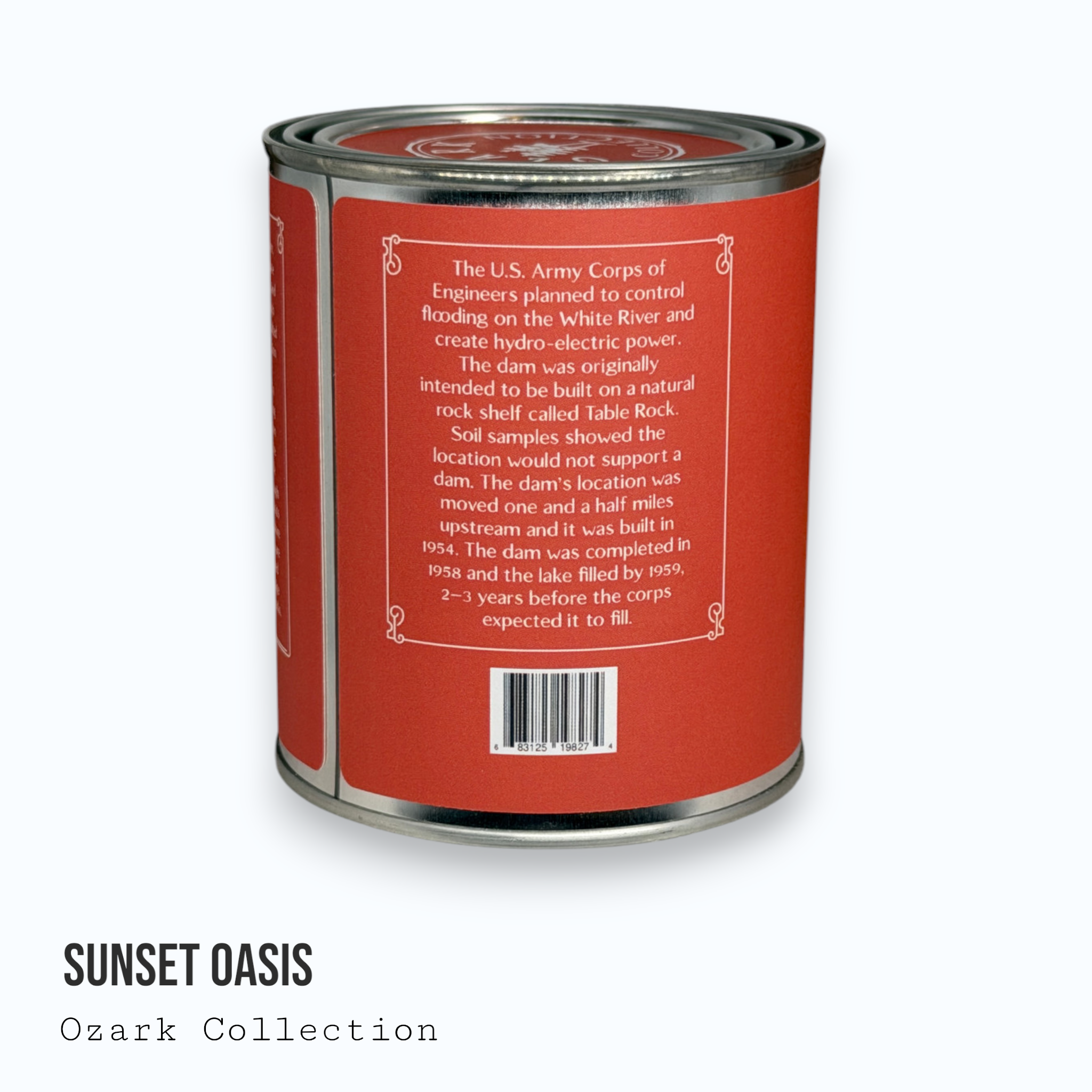 Sunset Oasis — Ozark Collection Paint Can Candle