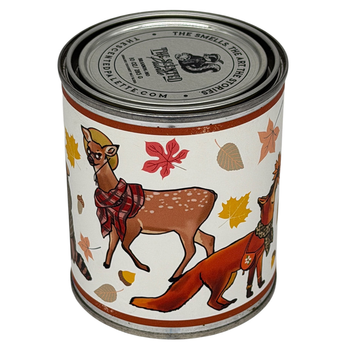 Autumn Animals Custom Candle