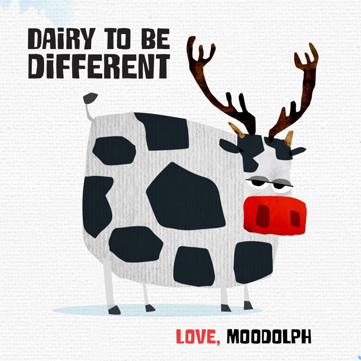 Dairy to Be Different — Shelf Help Collection Christmas Seasonal Candle
