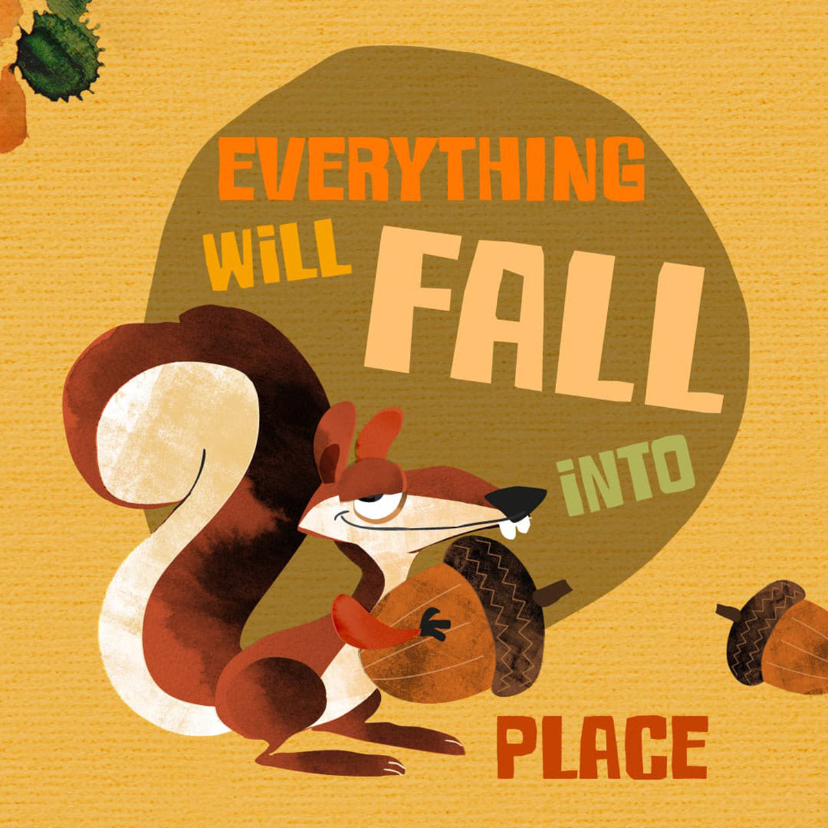 Everything Will Fall Into Place — Shelf Help Collection Fall Seasonal Candle