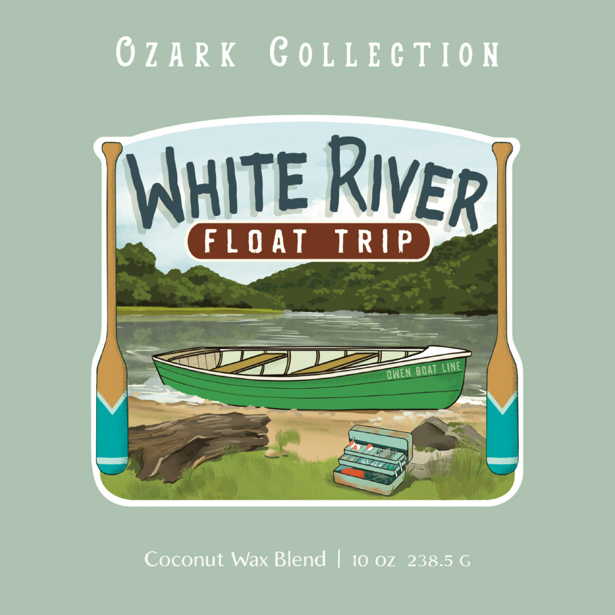 Float Trip — Ozark Collection Paint Can Candle