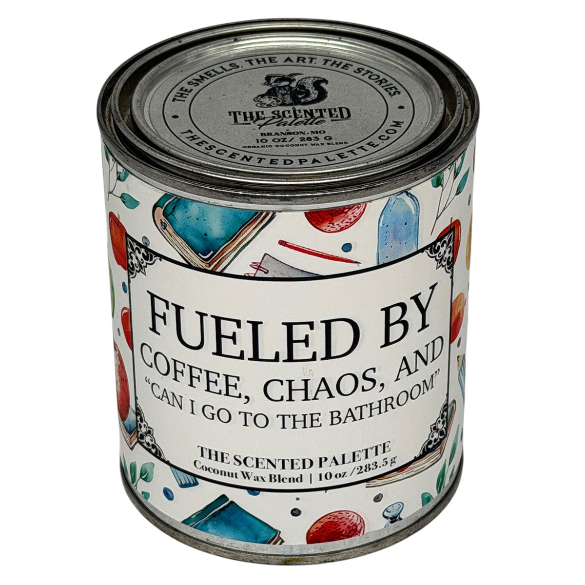 Fueled By Coffee Custom Candle