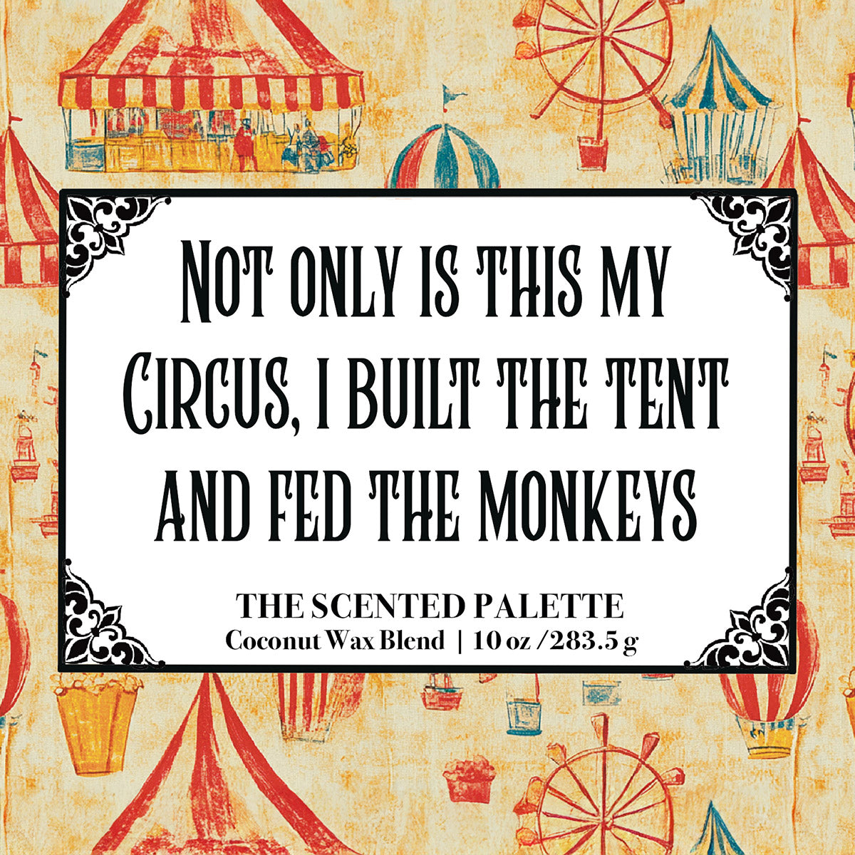 My Circus Custom Candle