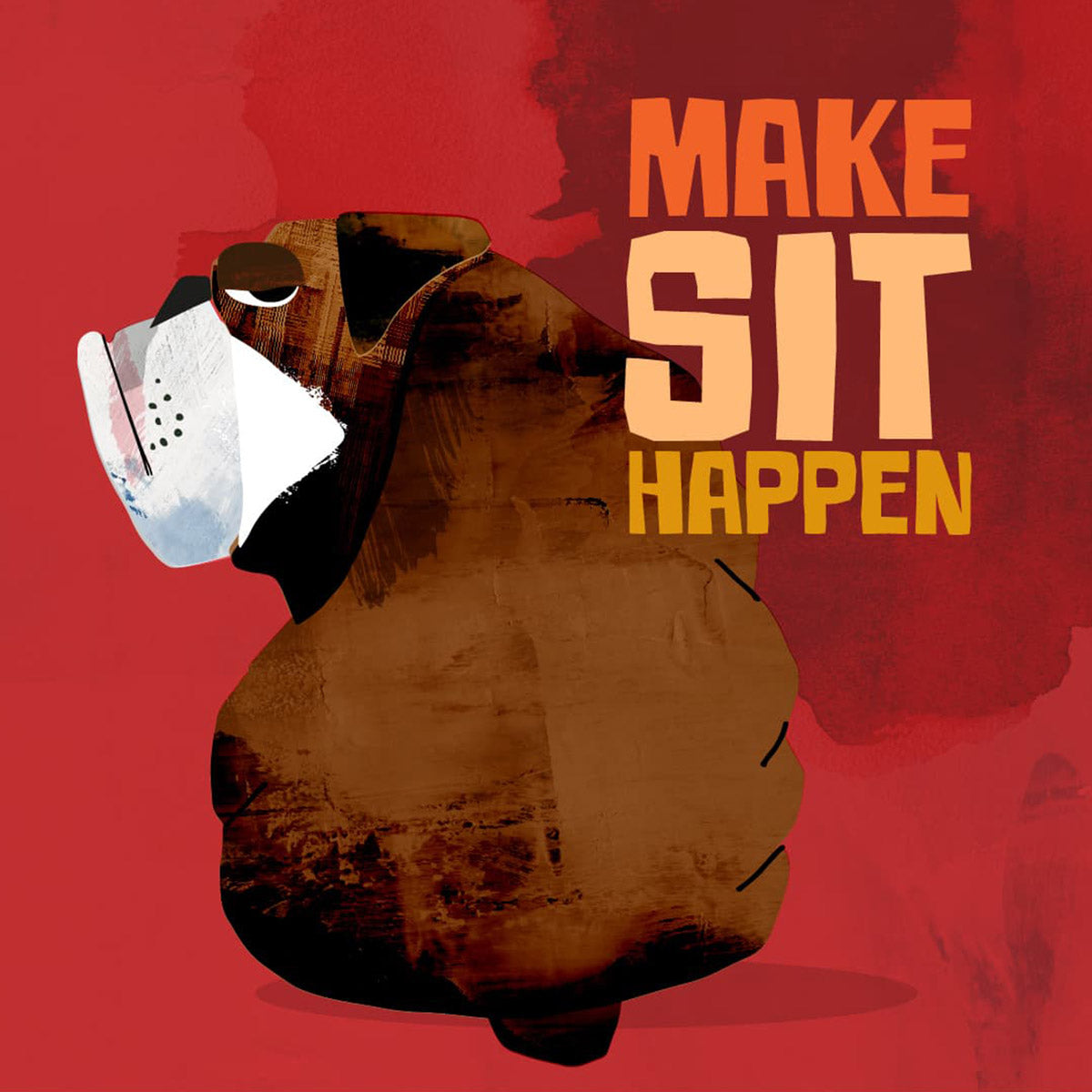 Make Sit Happen — Shelf Help Collection Paint Can Candle