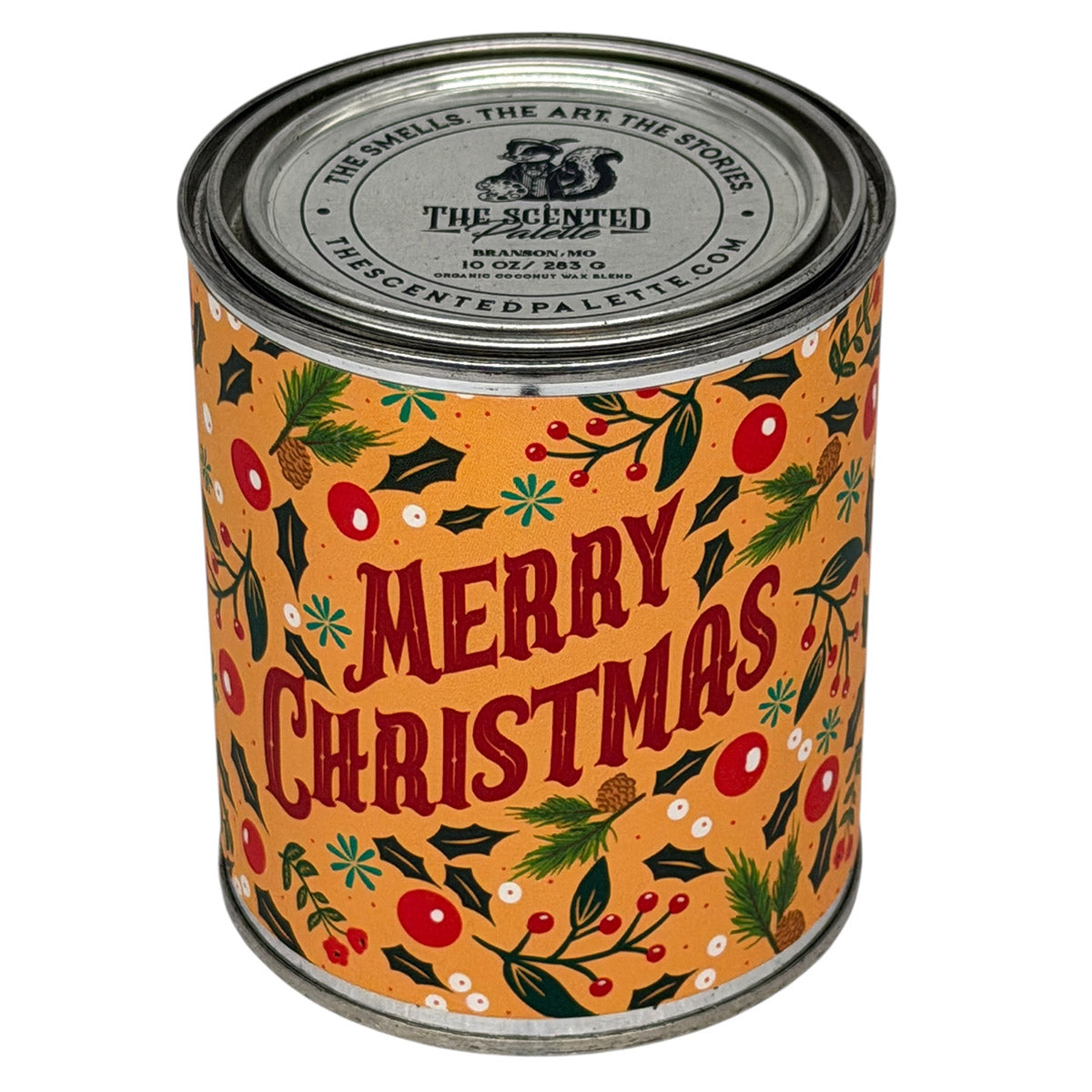 Merry Christmas Custom Candle