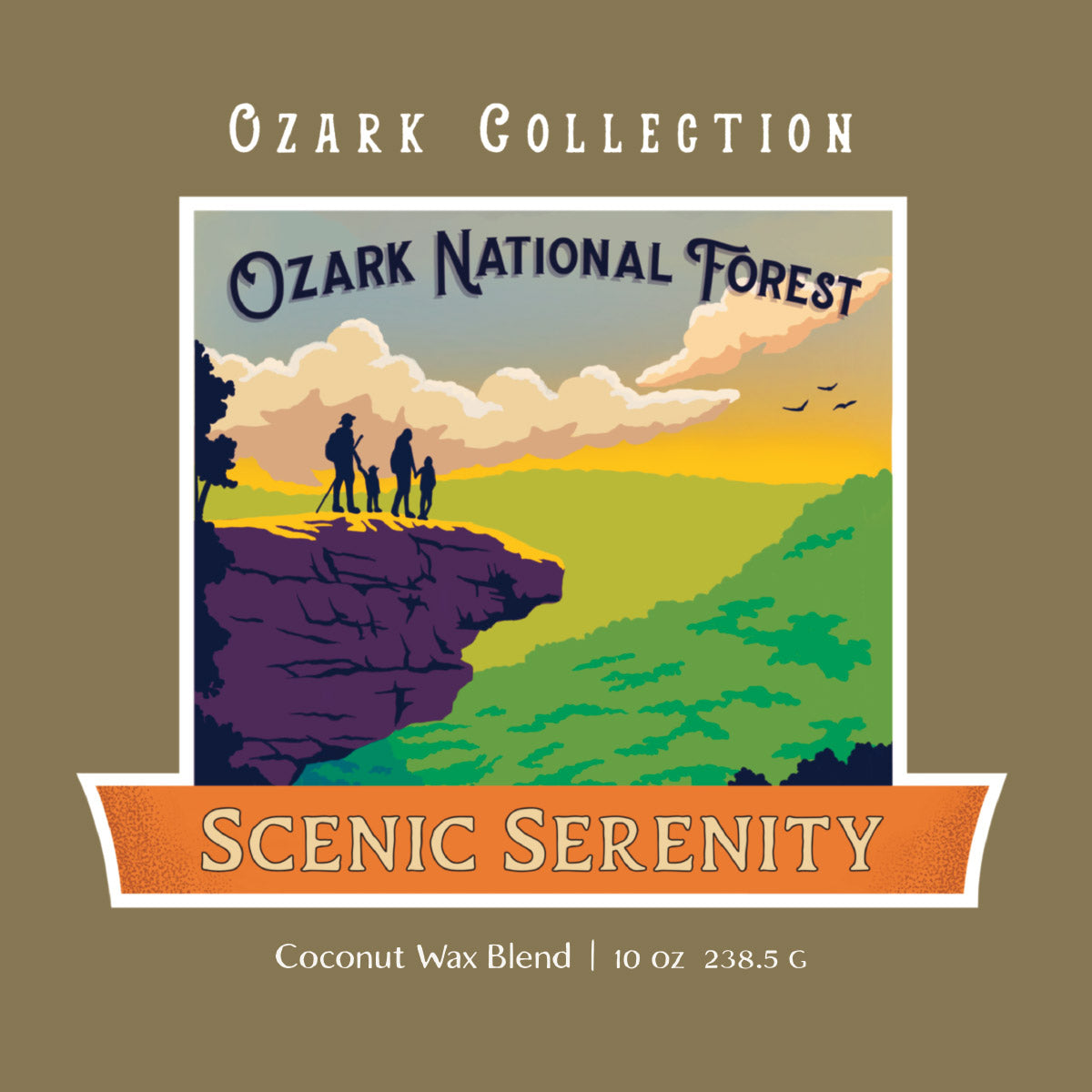 Scenic Serenity — Ozark Collection Paint Can Candle