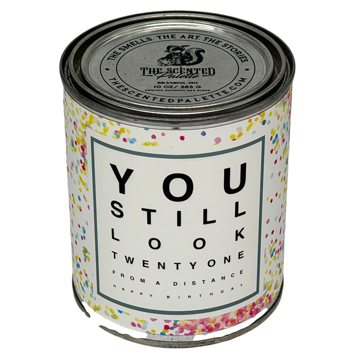 Still Look Twenty One Custom Candle