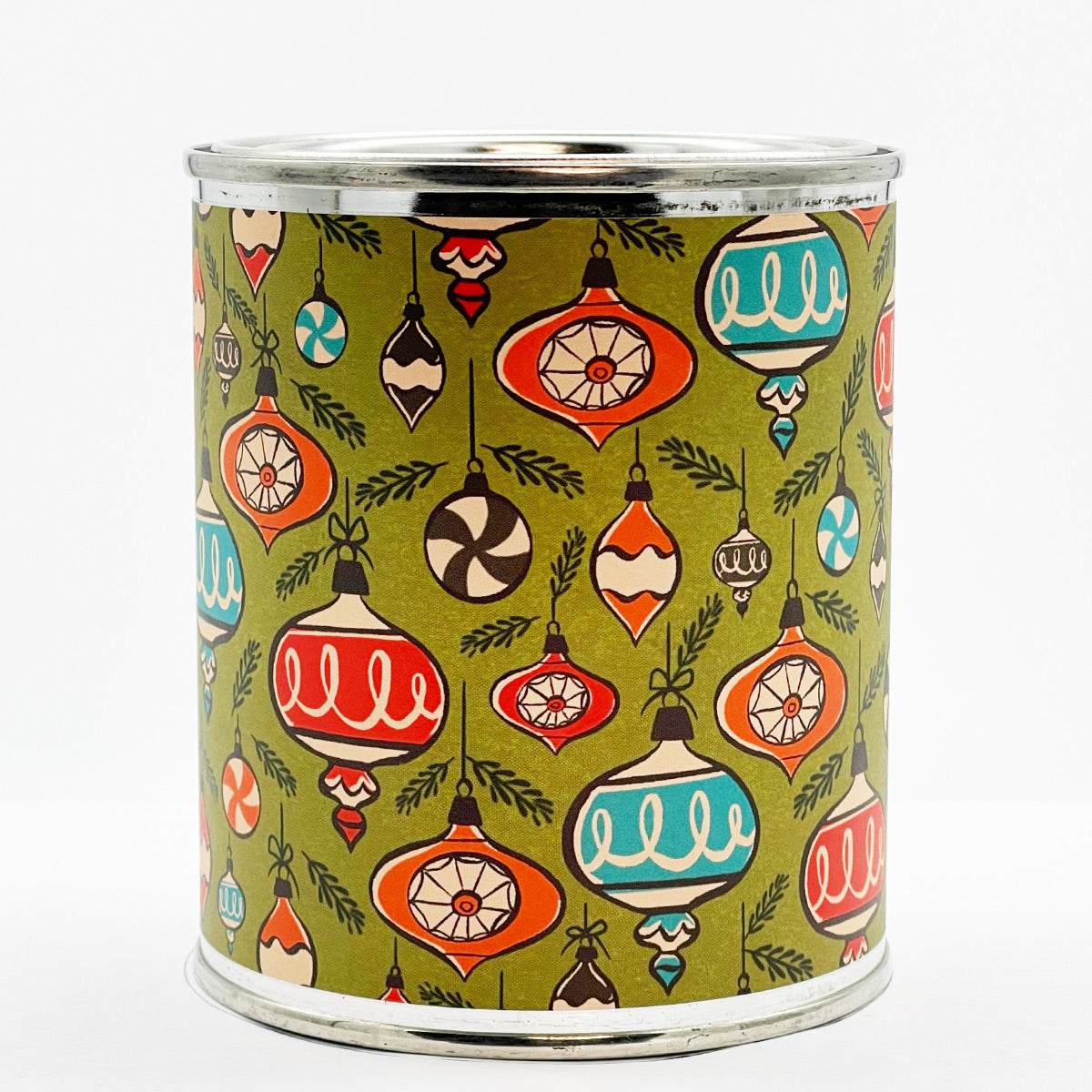 Vintage Ornaments Custom Candle