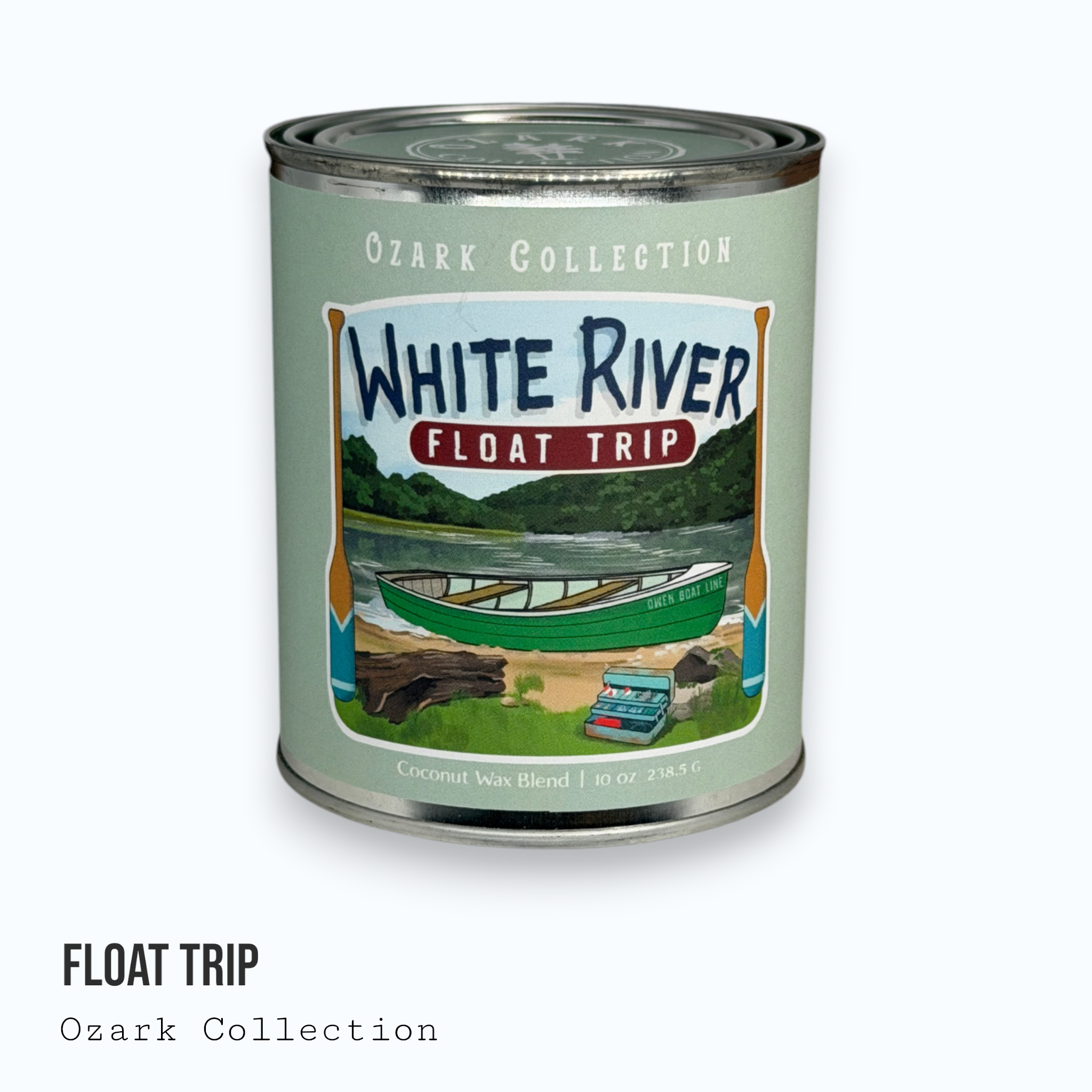 Float Trip — Ozark Collection Paint Can Candle