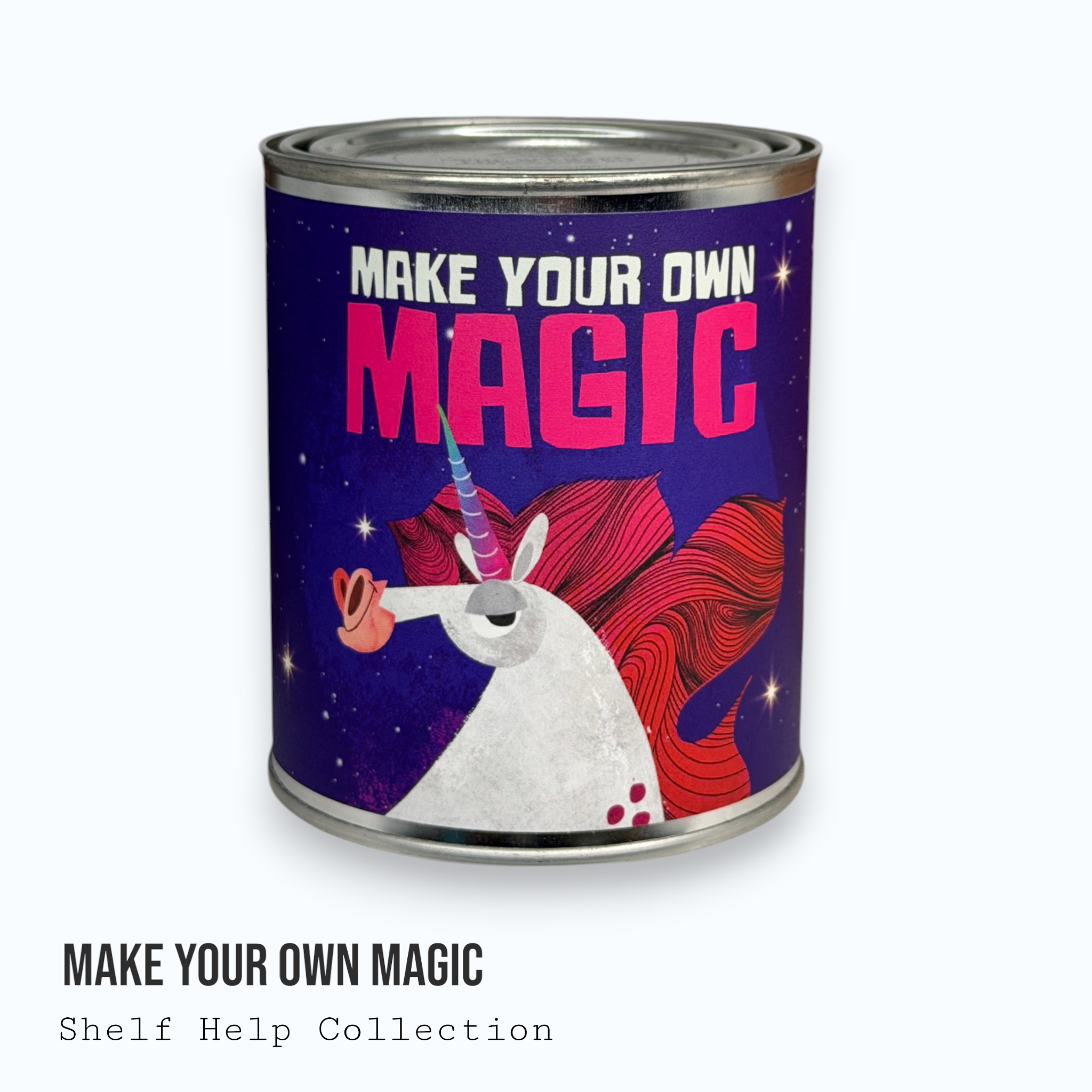 Make Your Own Magic — Shelf Help Collection Paint Can Candle