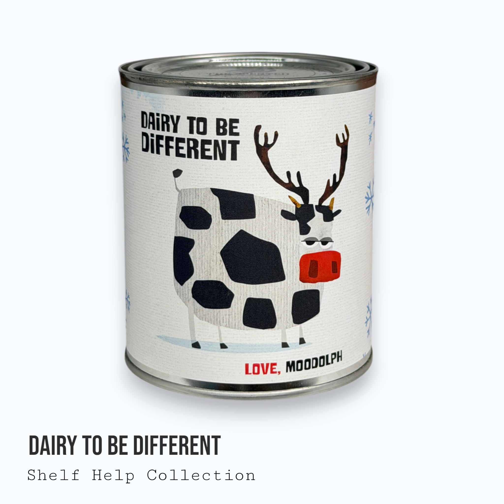 Dairy to Be Different — Shelf Help Collection Christmas Seasonal Candle
