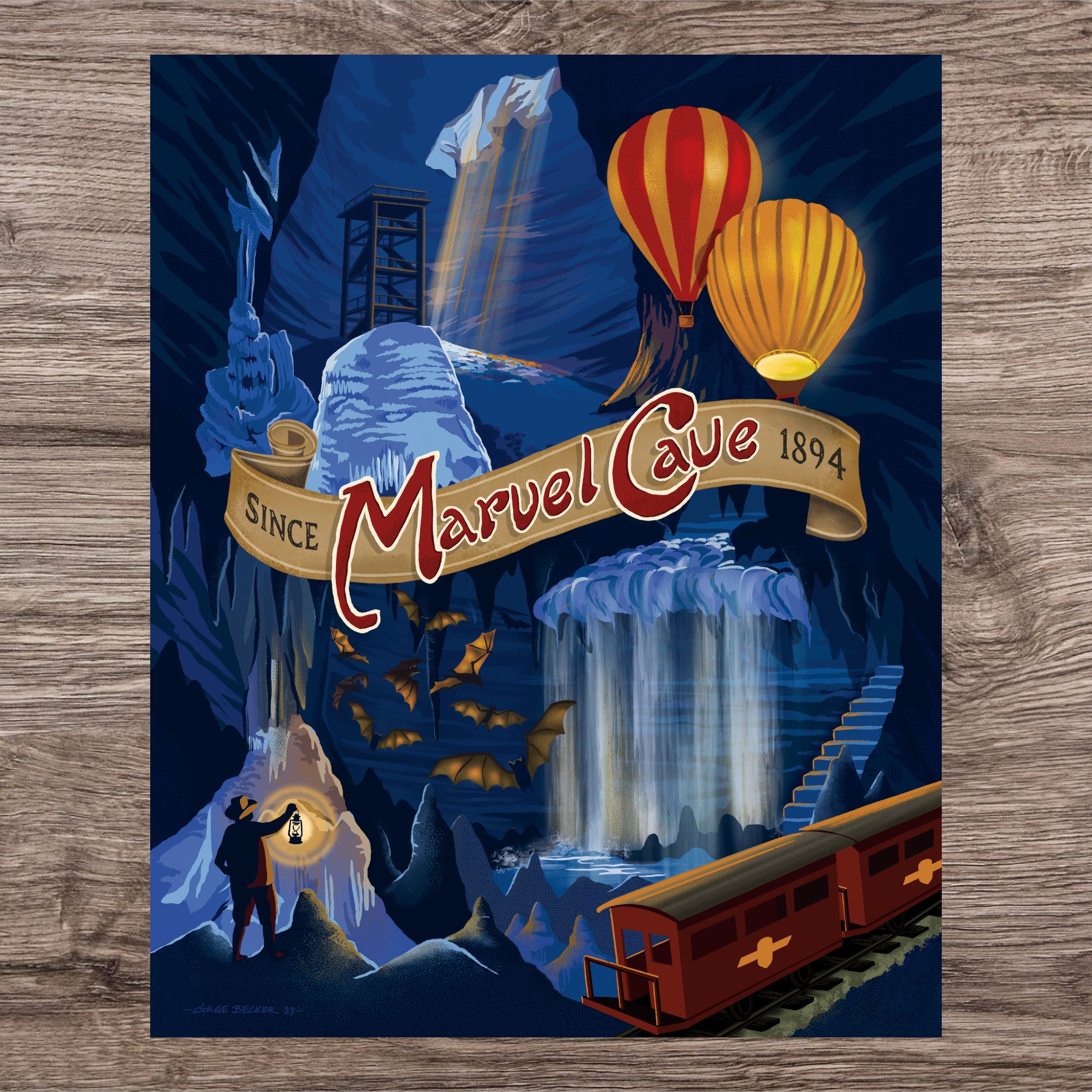 Art Print - Marvel Cave