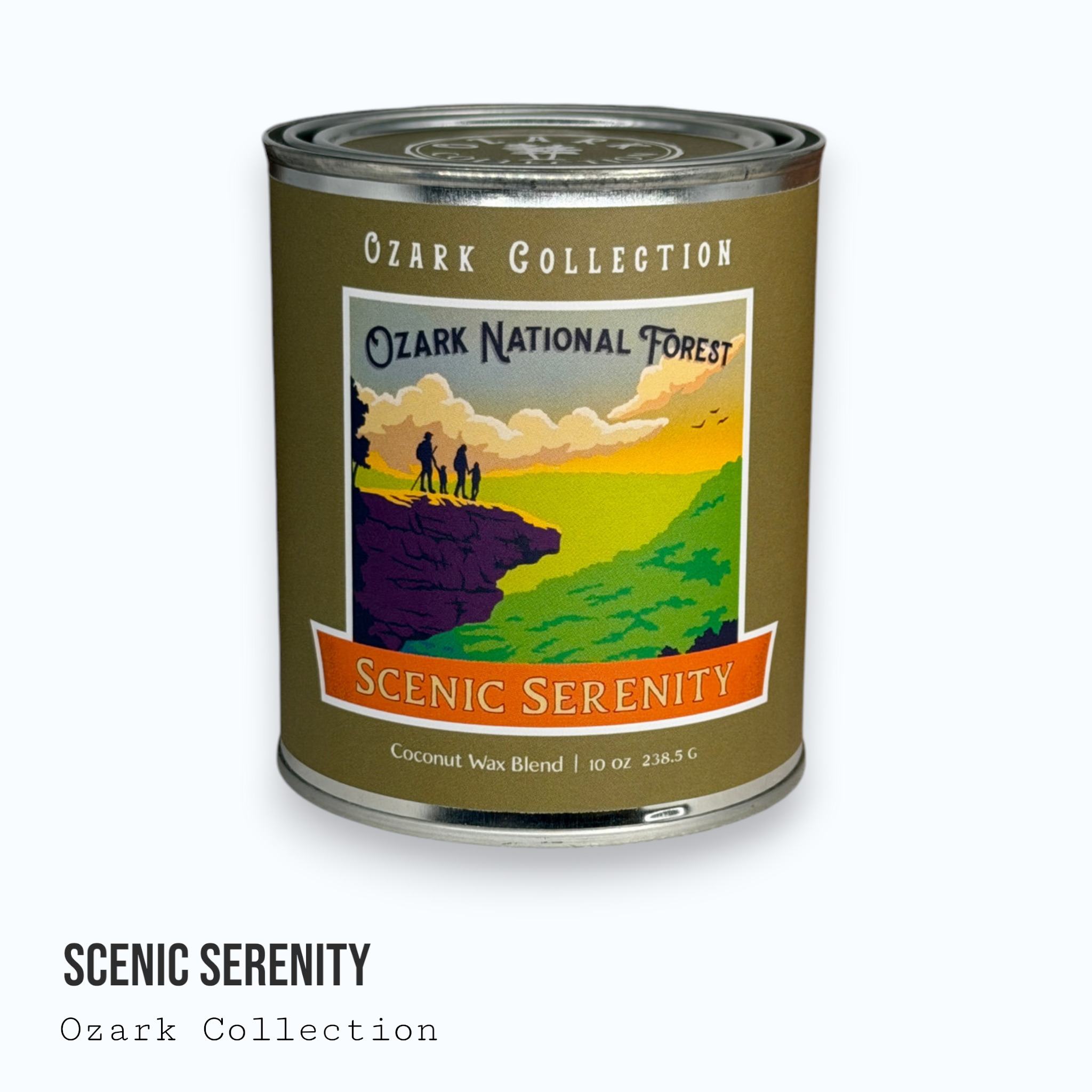 Scenic Serenity — Ozark Collection Paint Can Candle