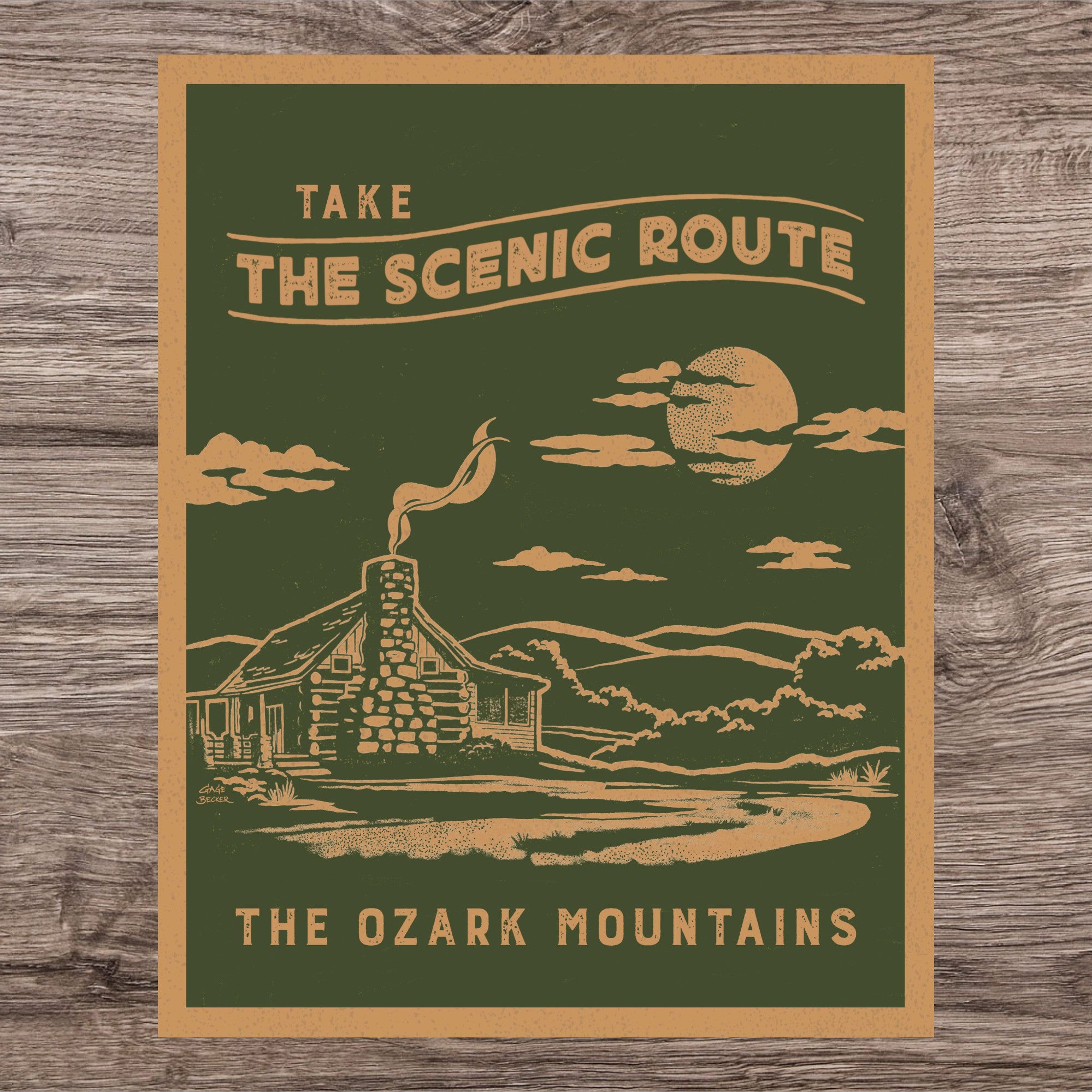Art Print - The Scenic Route
