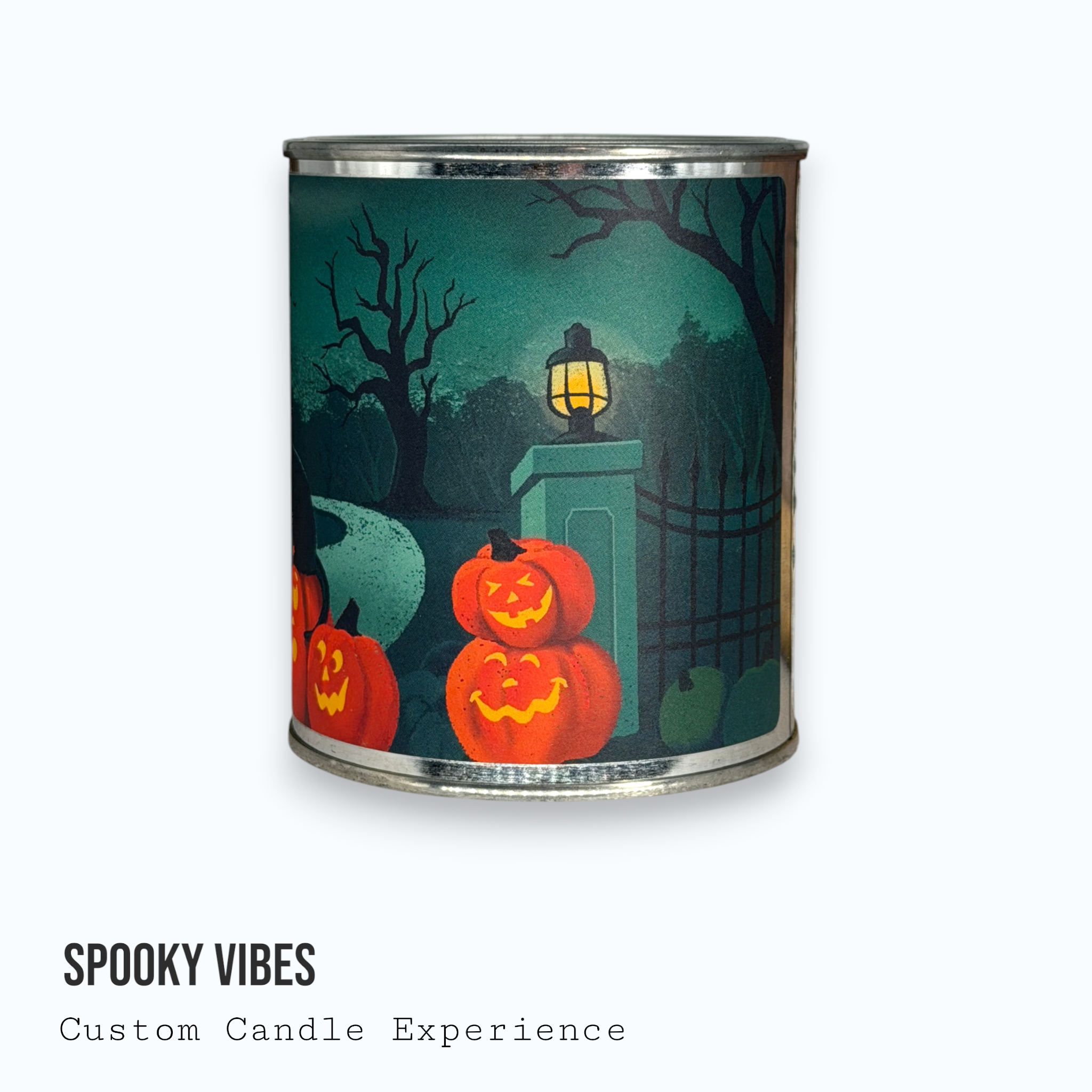 Spooky Vibes Custom Candle