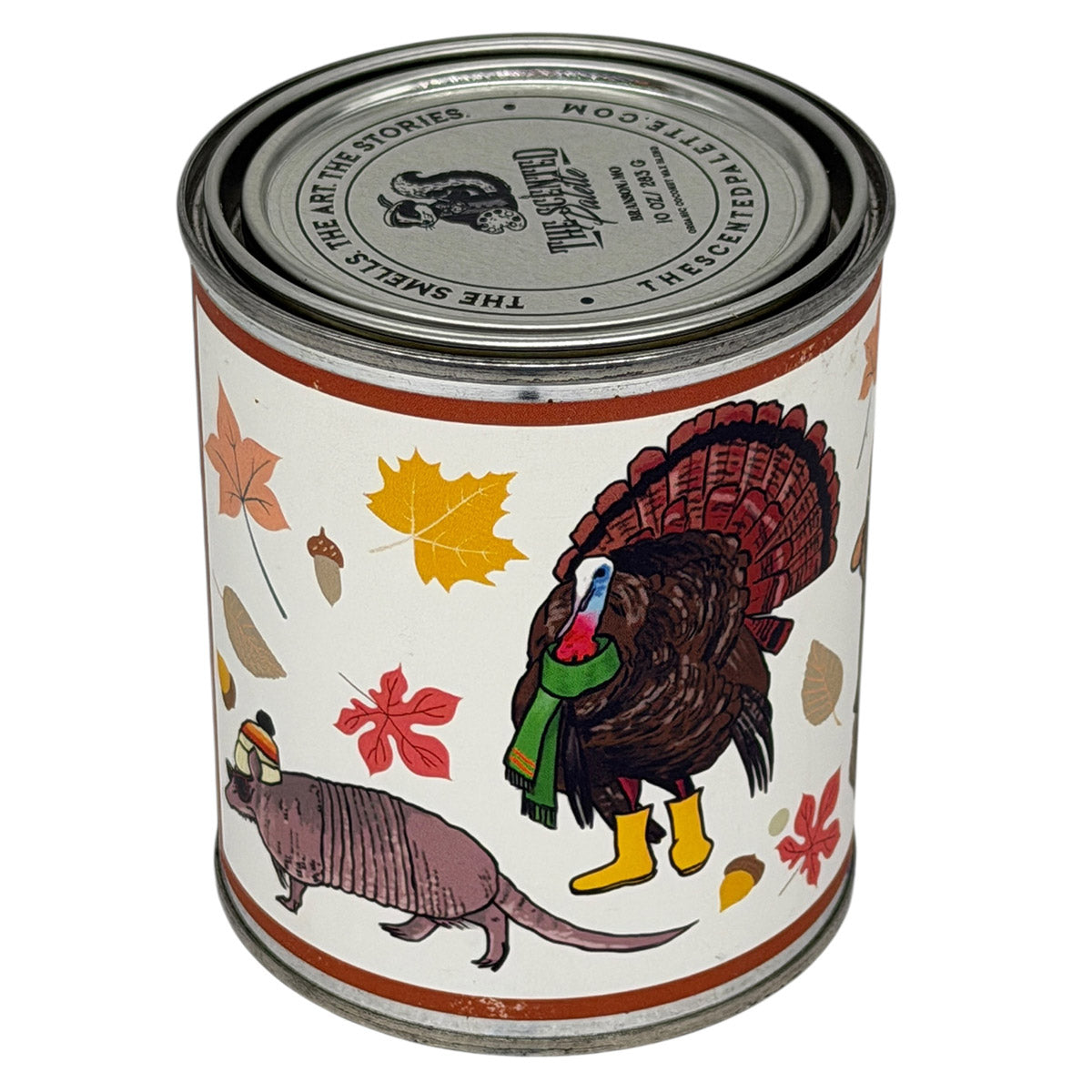 Autumn Animals Custom Candle