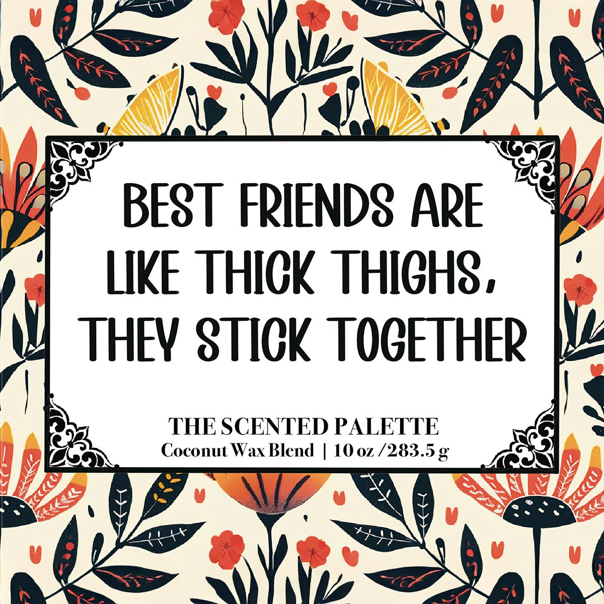 Best Friends Custom Candle