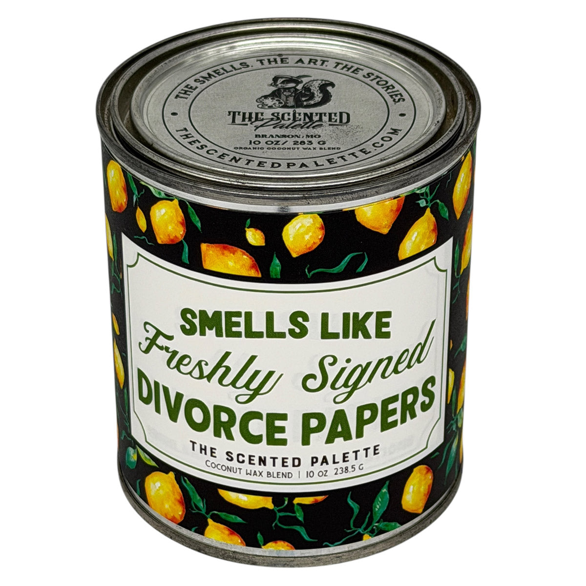 Divorce Papers Custom Candle