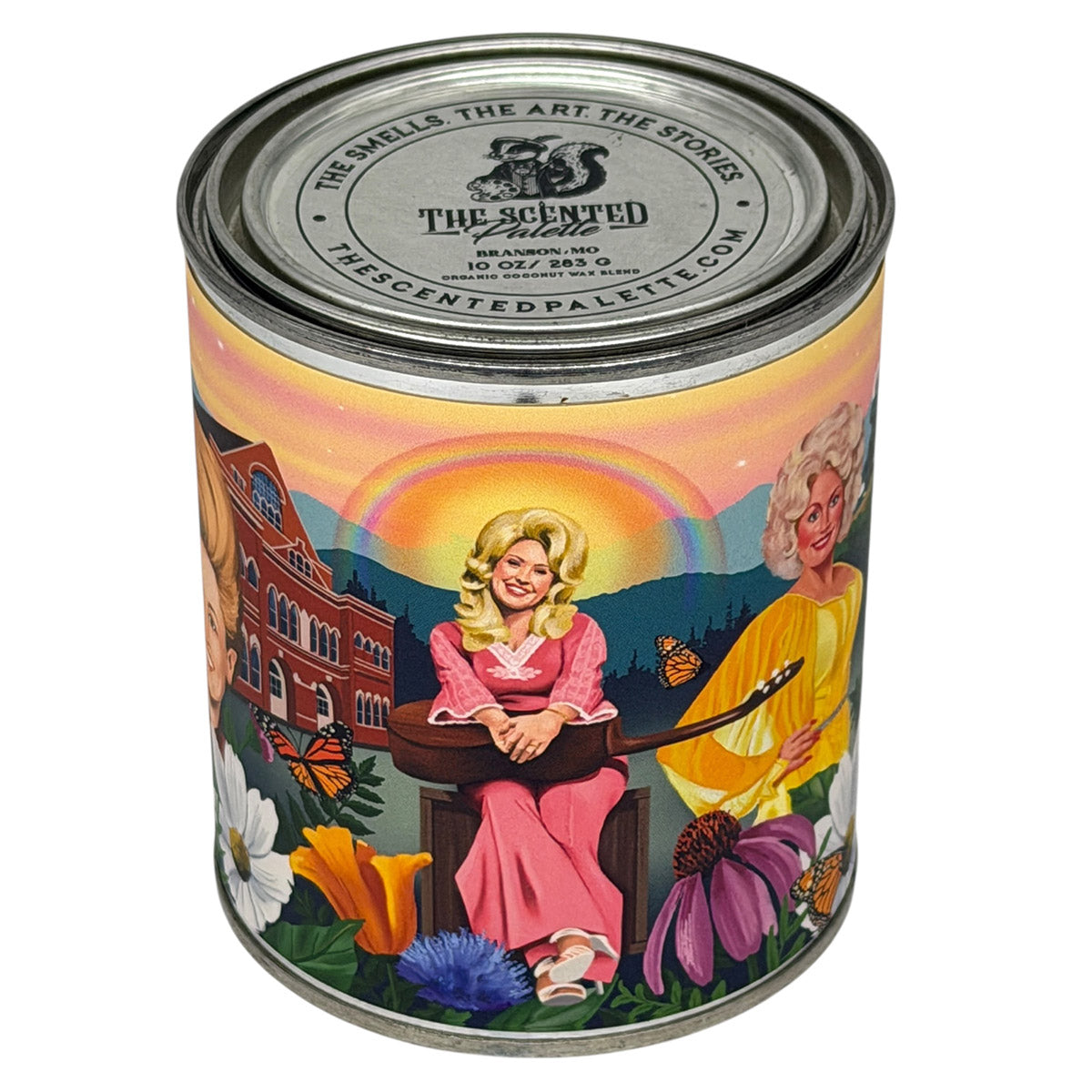 Dolly Through The Decades Custom Candle