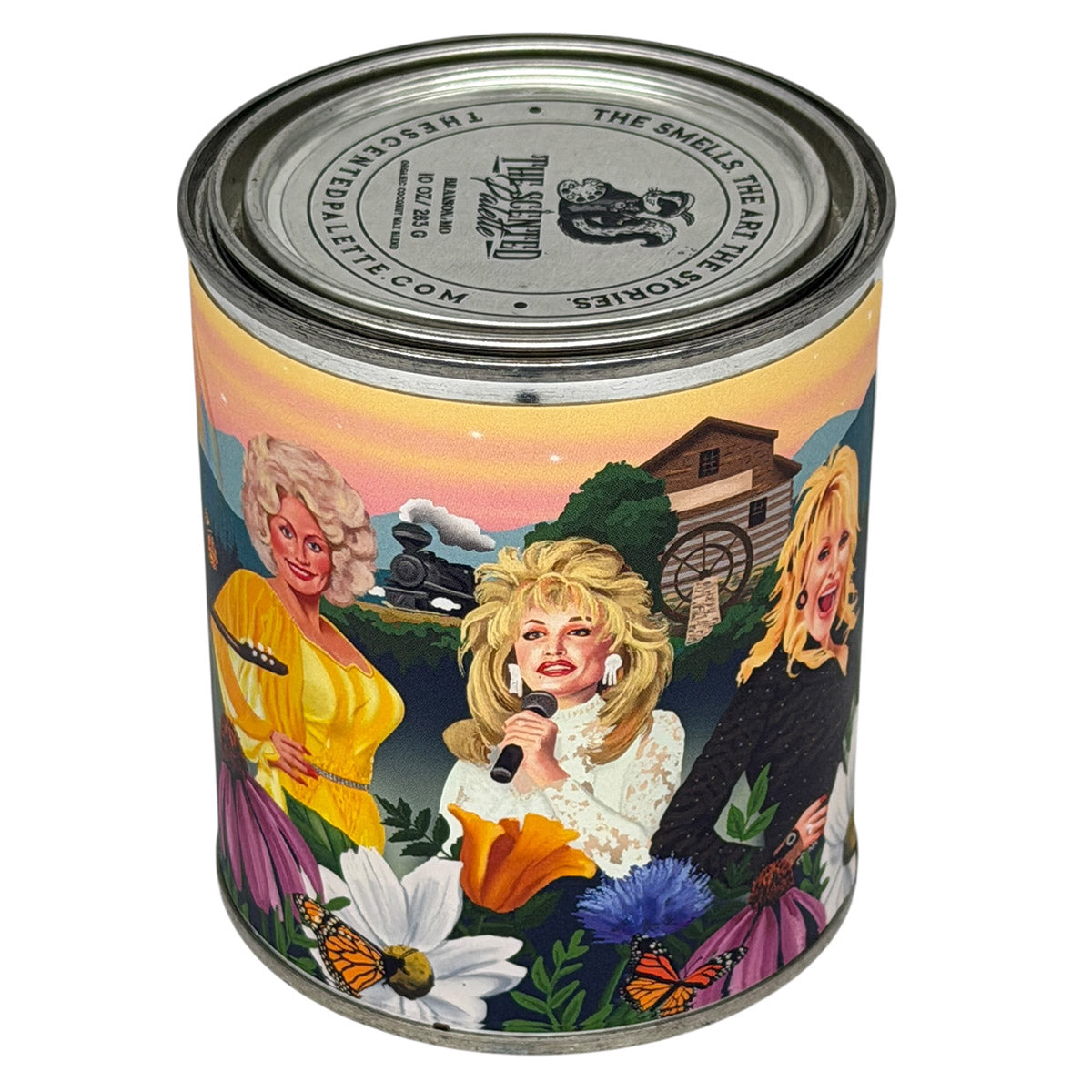 Dolly Through The Decades Custom Candle