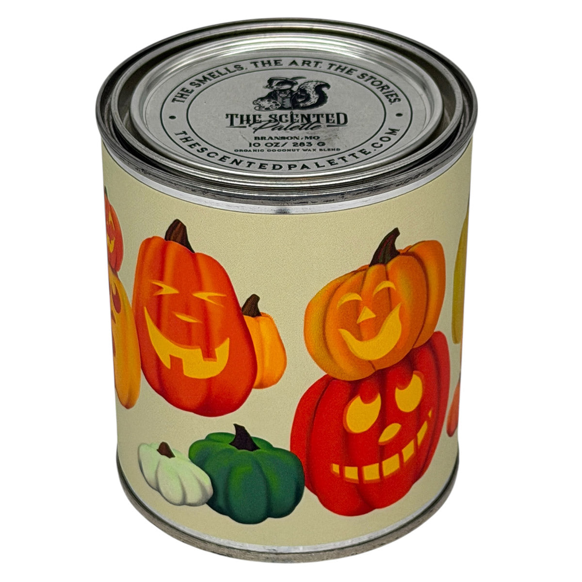 Jack-O-Lanterns Custom Candle