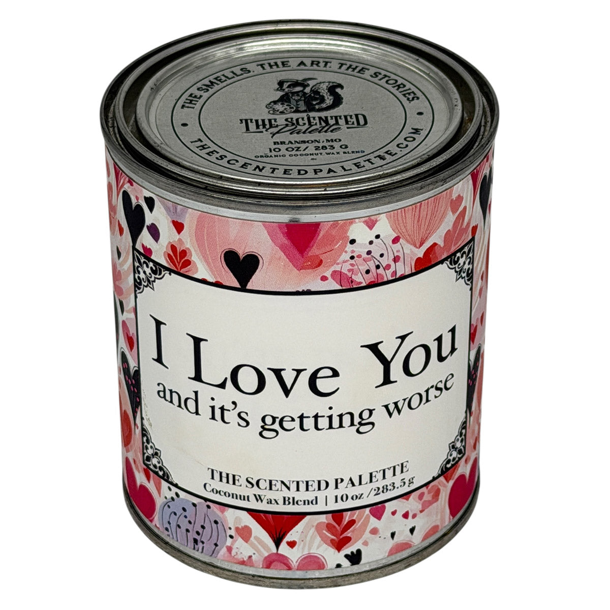 I Love You Custom Candle